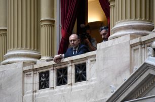 Omar Perotti en la Cámara de Diputados de la Nación