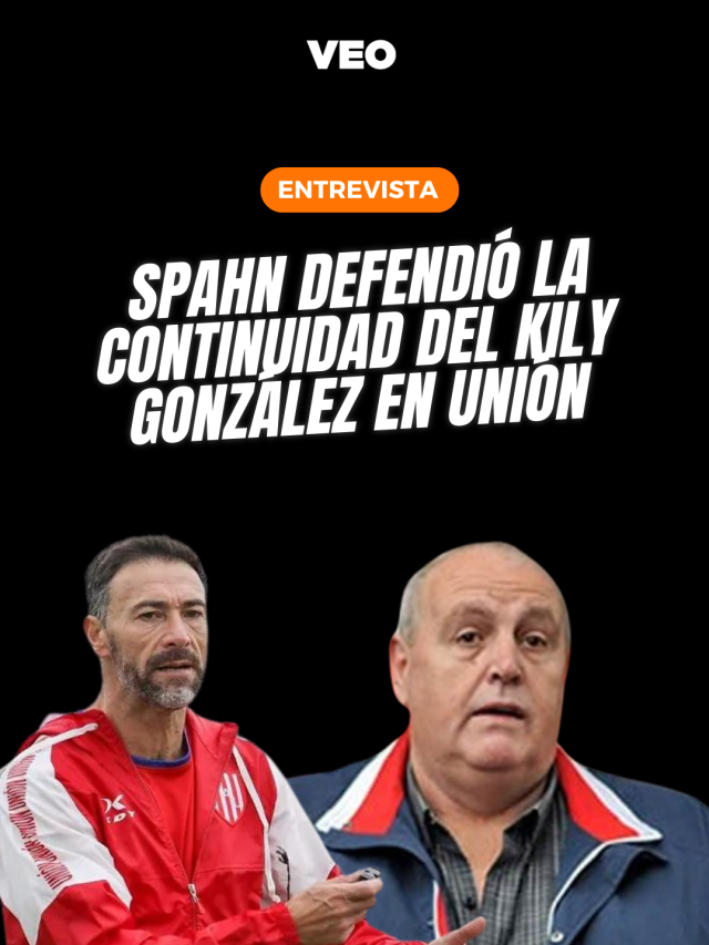 ️ Spahn defendió la continuidad del Kily González en Unión de Santa Fe